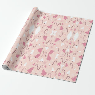 Papel De Regalo Navidades DE ÁRBOL ROJO