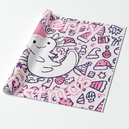 Papel De Regalo Navidades de Axolotl