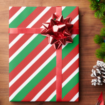 Navidades de banda de caramelos rojo verde blanco