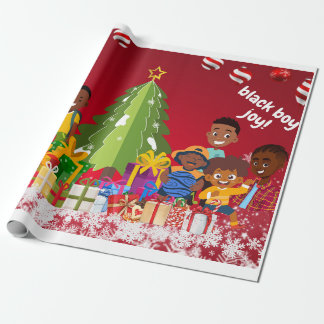 Papel De Regalo Navidades de Black Boy Joy