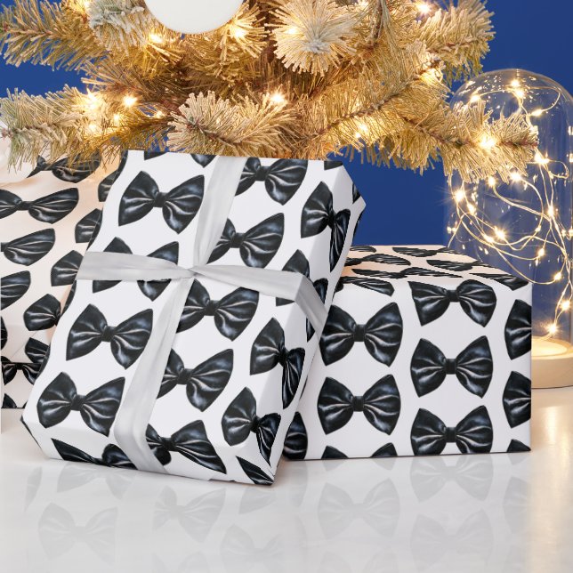 Papel De Regalo Navidades de Black Tie (Vacaciones)