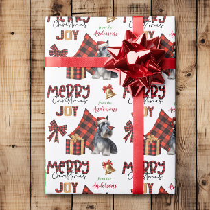 Papel De Regalo Navidades de búfalo colocados en el territorio de