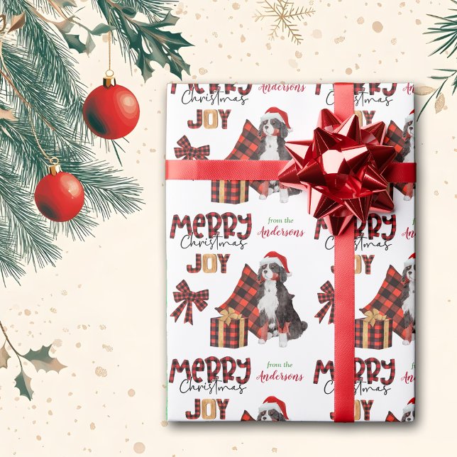 Papel De Regalo Navidades de búfalo de carne de perro de montaña d (Subido por el creador)