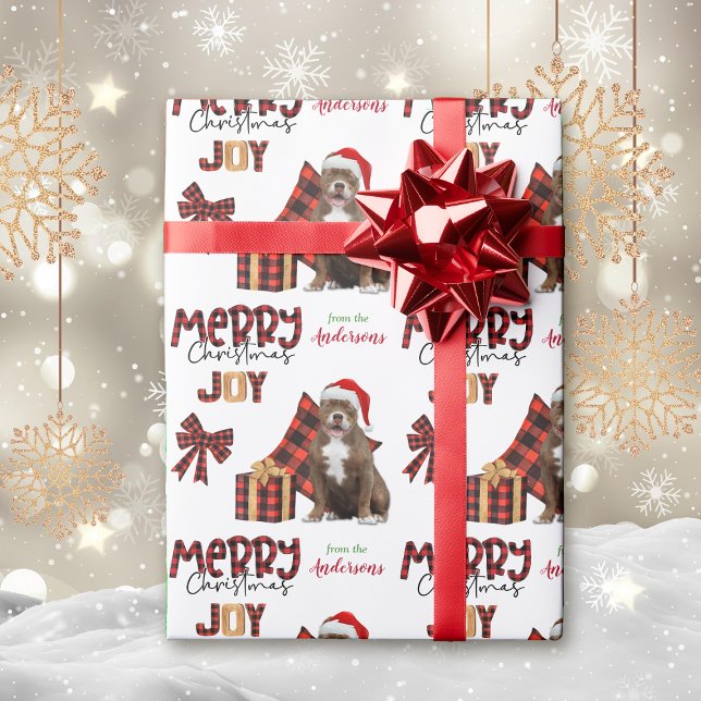 Papel De Regalo Navidades de Bulldog de hojalata de búfalo (Subido por el creador)