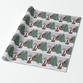 Papel De Regalo Navidades de caballos Appy Holidays Blanket Appalo