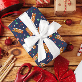 Papel De Regalo Navidades de caravanas de clase C de Gingerbread R