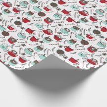 Navidades de chocolate caliente de menta