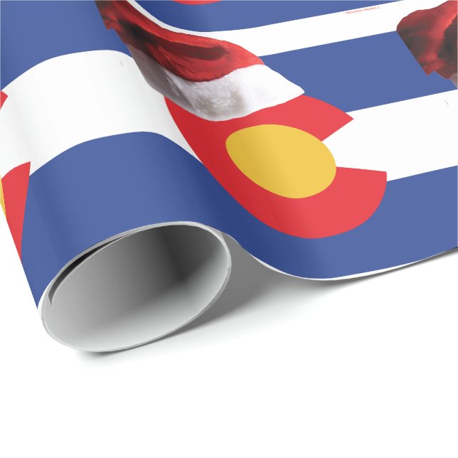 Papel De Regalo Navidades de Colorado (Esquina del rollo)
