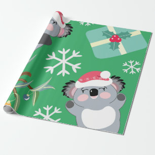 Papel De Regalo Navidades de Cute Koala