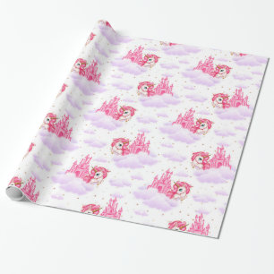 Papel De Regalo Navidades de Cute Unicornios