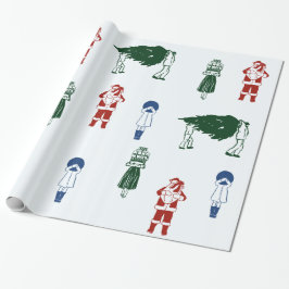 Papel De Regalo Navidades de dibujo personalizados