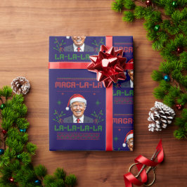 Papel De Regalo Navidades de Donald Trump