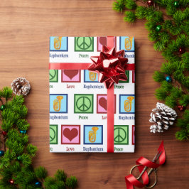 Papel De Regalo Navidades de Euphonium de Peace Love