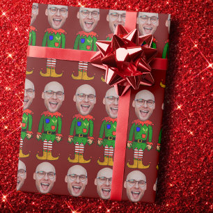 Papel De Regalo Navidades de Face Face Face Personalizado Personal