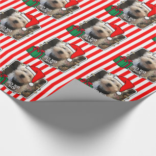 Papel De Regalo Navidades de fotografía personalizado Santa Hat Ma