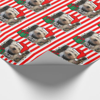 Papel De Regalo Navidades de fotografía personalizado Santa Hat Ma