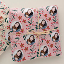 Navidades de fotos rosadas de época