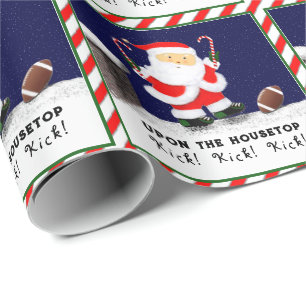 Papel De Regalo Navidades de fútbol