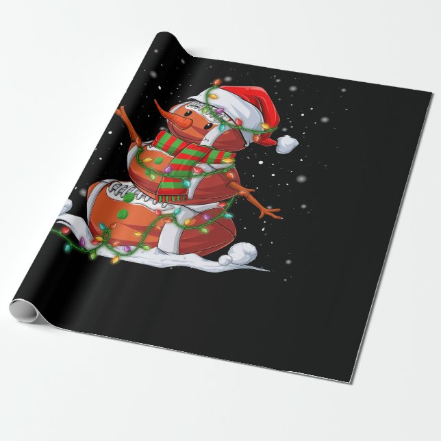 Papel De Regalo Navidades de Fútbol para niños navidades (Desenrollado)