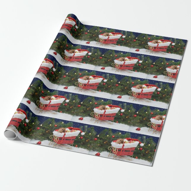 Papel De Regalo Navidades de Gerbil (Desenrollado)