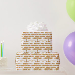 Papel De Regalo Navidades de Gingerbread Cookies Nombre Alfabeto