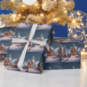 Papel De Regalo Navidades de Gingerbread House