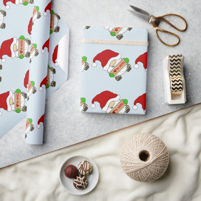 Papel De Regalo Navidades de Gnome (Artesanía)