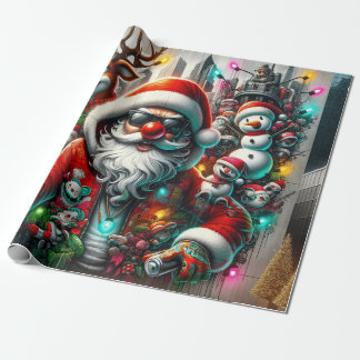 Papel De Regalo Navidades de graffiti