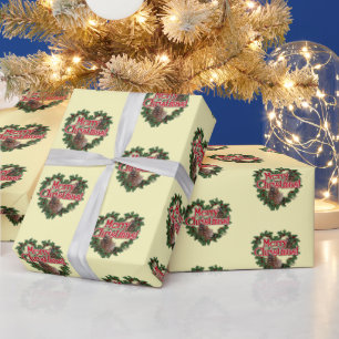Papel De Regalo Navidades de Heart Wreath