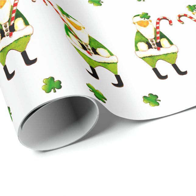 Papel De Regalo Navidades de Irlanda (Esquina del rollo)