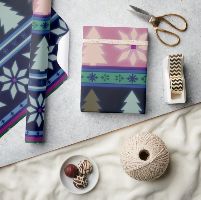 Papel De Regalo Navidades de isla de Pastel Fair 2 (Artesanía)