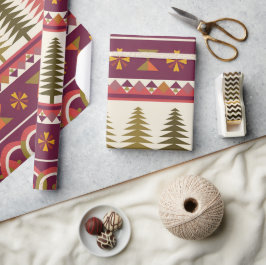 Papel De Regalo Navidades de islas justas 1