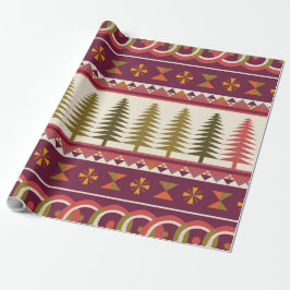 Papel De Regalo Navidades de islas justas 1