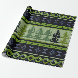 Papel De Regalo Navidades de islas justas 5