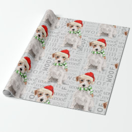 Papel De Regalo Navidades de JACK RUSSELL TERRIER para amantes del