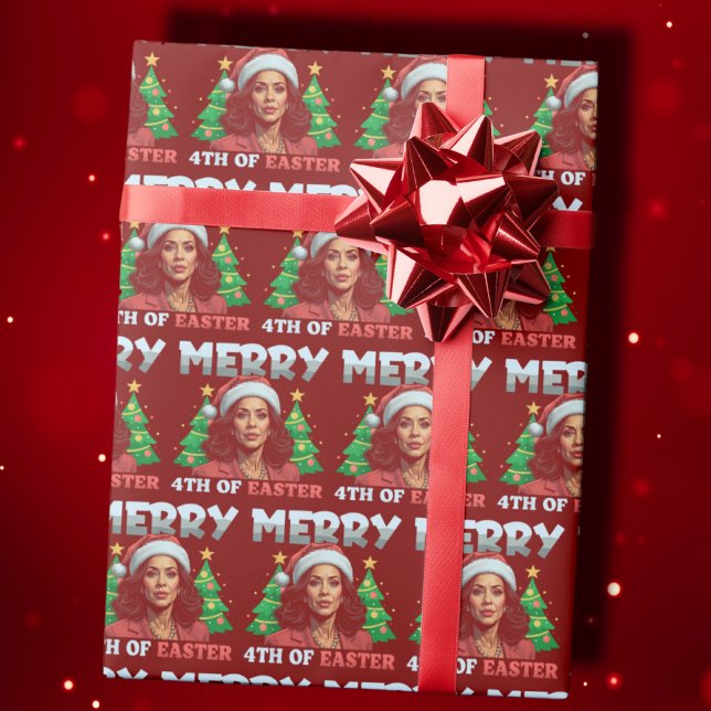 Papel De Regalo Navidades de Kamala Harris (Subido por el creador)