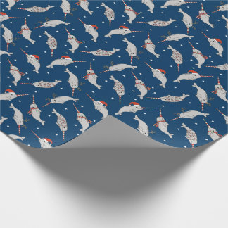 Papel De Regalo Navidades de la marina Narwhal