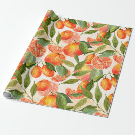 Papel De Regalo NAVIDADES de la sucursal de RETRO Tangerines Manda