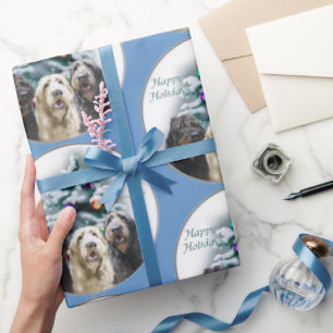 Papel De Regalo Navidades de Labradoodle