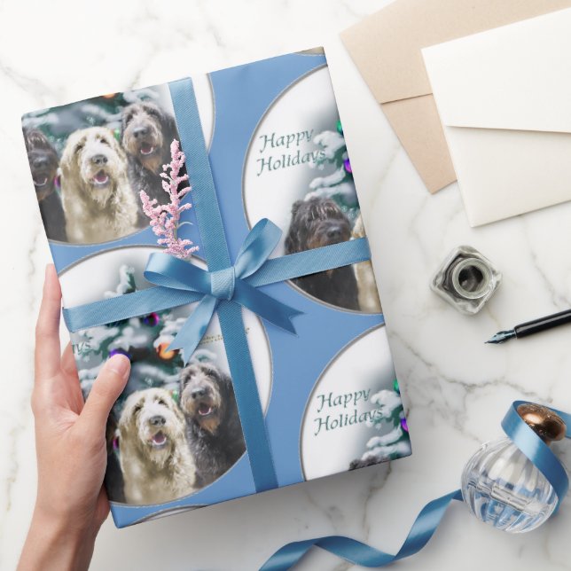 Papel De Regalo Navidades de Labradoodle (Regalar)