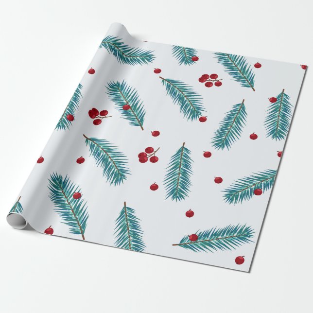 Papel De Regalo Navidades de Merry Berry (Desenrollado)