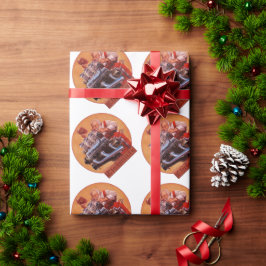 Papel De Regalo Navidades de Mopar X-mas