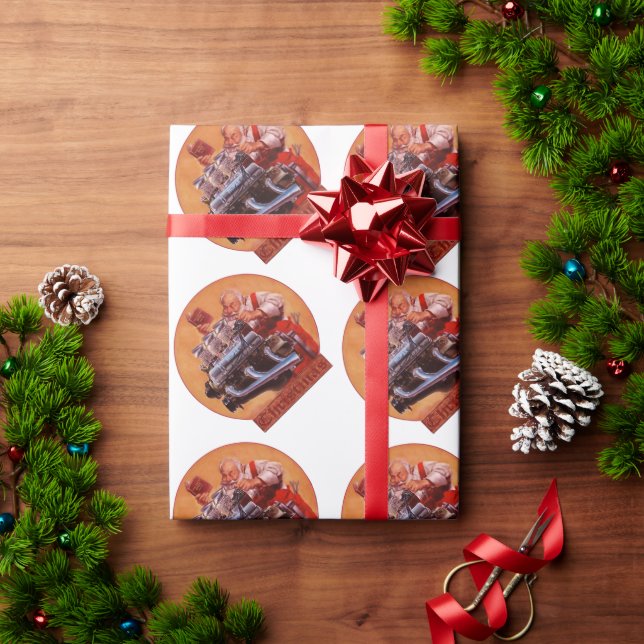 Papel De Regalo Navidades de Mopar X-mas (Regalo de vacaciones)