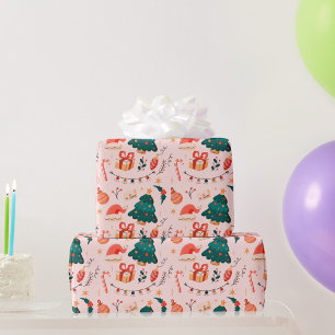Papel De Regalo Navidades de noel de color de Navidad
