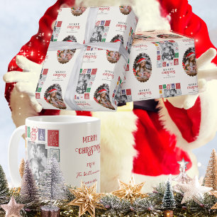Papel De Regalo Navidades de nostalgia moderna caprichosa 2 foto