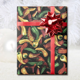 Papel De Regalo Navidades de Nuevo México huelen a las chile enchi