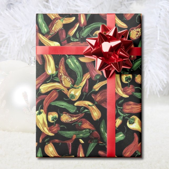 Papel De Regalo Navidades de Nuevo México huelen a las chile enchi (Subido por el creador)