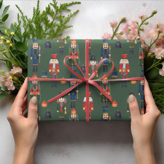 Papel De Regalo Navidades de Nutcracker