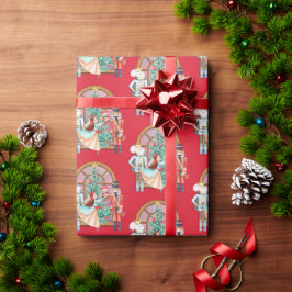 Papel De Regalo Navidades de Nutcracker Ballerina Mouse King