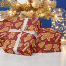 Navidades de pan de jengibre cocinan sin costura r